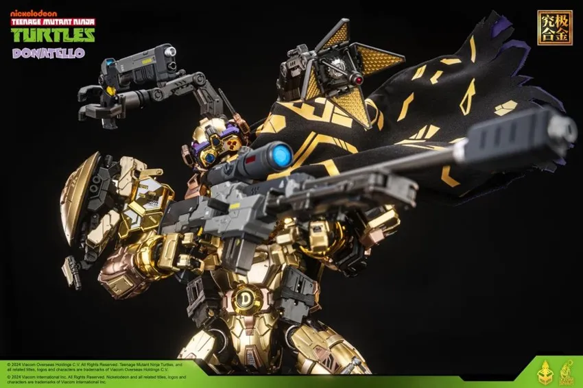 HB0093 Donatello Golden Version | Heat Boys TMNT Mecha Figure | TFSource