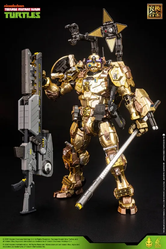 HB0093 Donatello Golden Version | Heat Boys TMNT Mecha Figure | TFSource