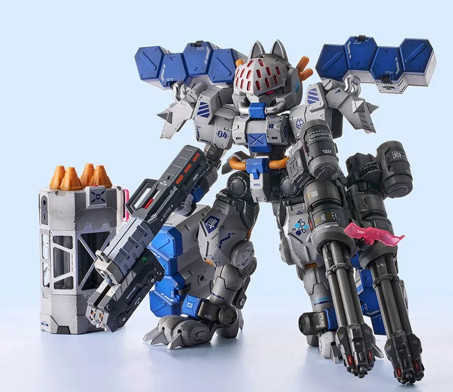 Maneuver Armored Walker C.A.T.-04 Zhen 1/60 Scale Model Kit | XiaoT Iron Roars