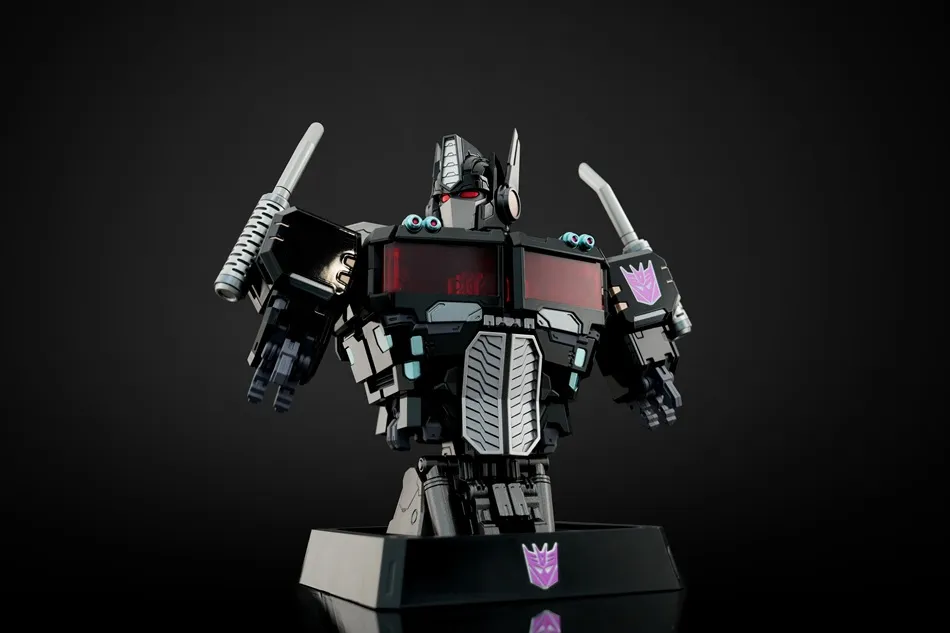 Nemesis Prime Mechanic Bust | Transformers Bust Generation I Unix Square