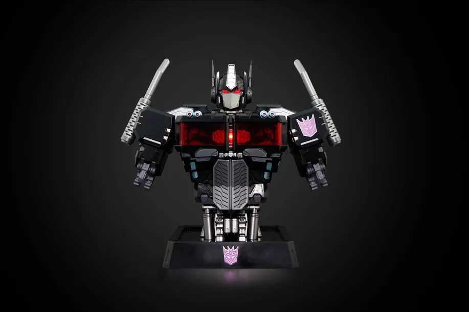 Nemesis Prime Mechanic Bust | Transformers Bust Generation I Unix Square