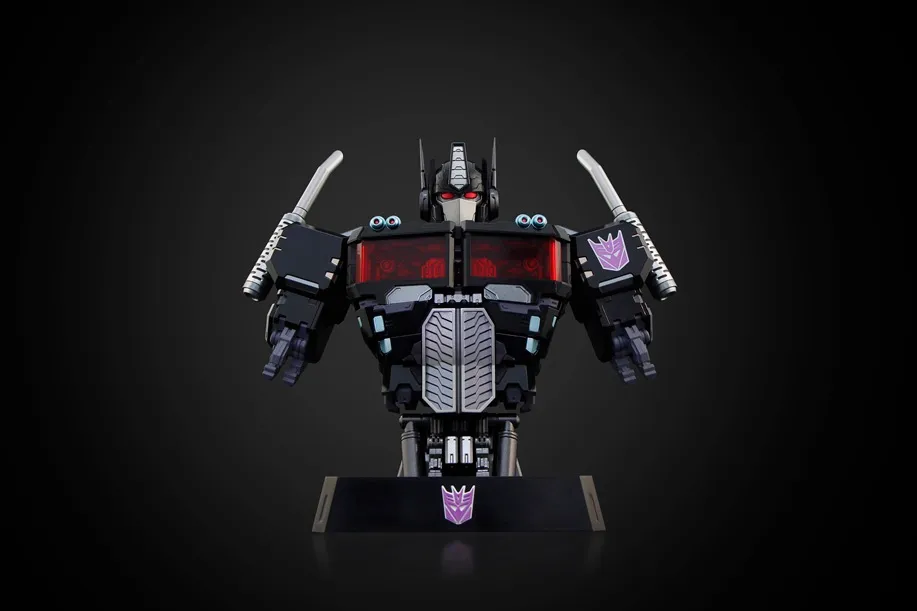 Nemesis Prime Mechanic Bust | Transformers Bust Generation I Unix Square