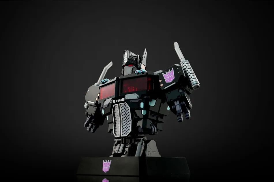 Nemesis Prime Mechanic Bust | Transformers Bust Generation I Unix Square