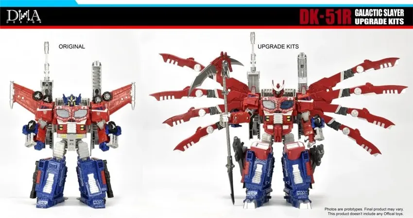 DK-51R Upgrade Kit for Transformers Leader Class WFC-S40 Optimus Prime | Dna Design | Upgrade Kit