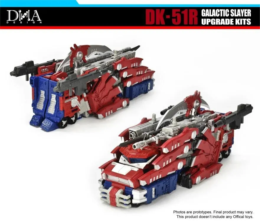 DK-51R Upgrade Kit for Transformers Leader Class WFC-S40 Optimus Prime | Dna Design | Upgrade Kit