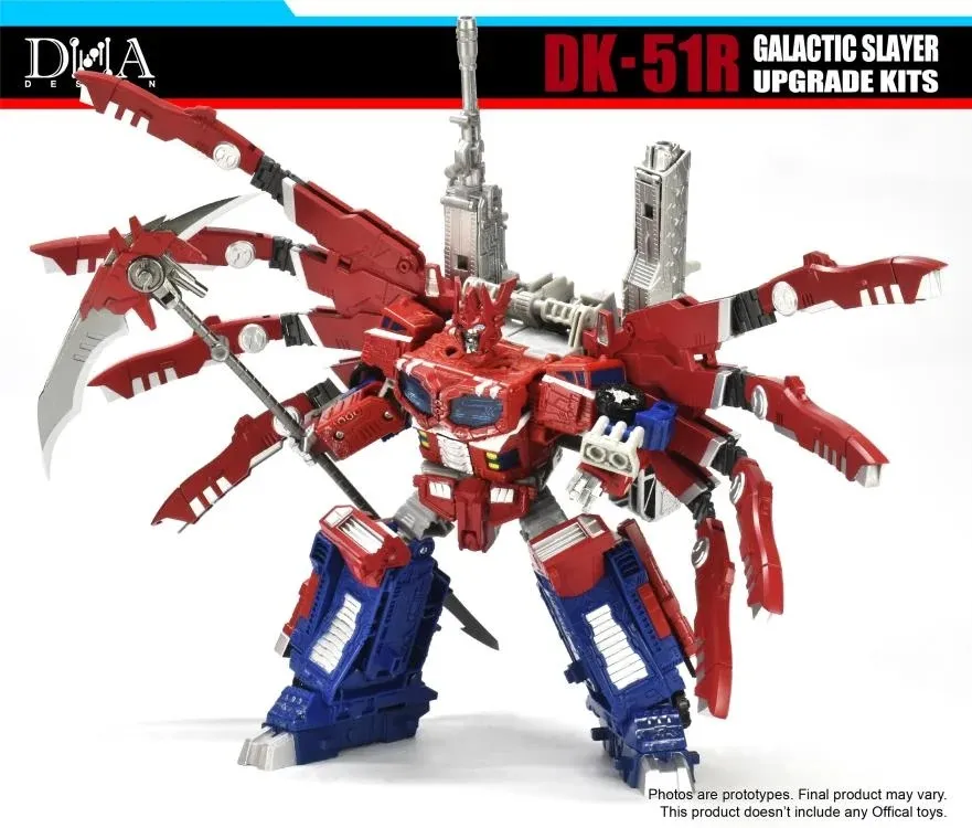DK-51R Upgrade Kit for Transformers Leader Class WFC-S40 Optimus Prime | Dna Design | Upgrade Kit