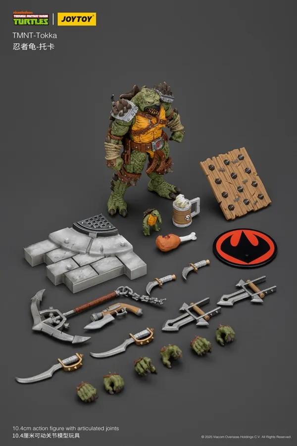 Tocca 1/18 Scale | Teenage Mutant Ninja Turtles | Joy Toy