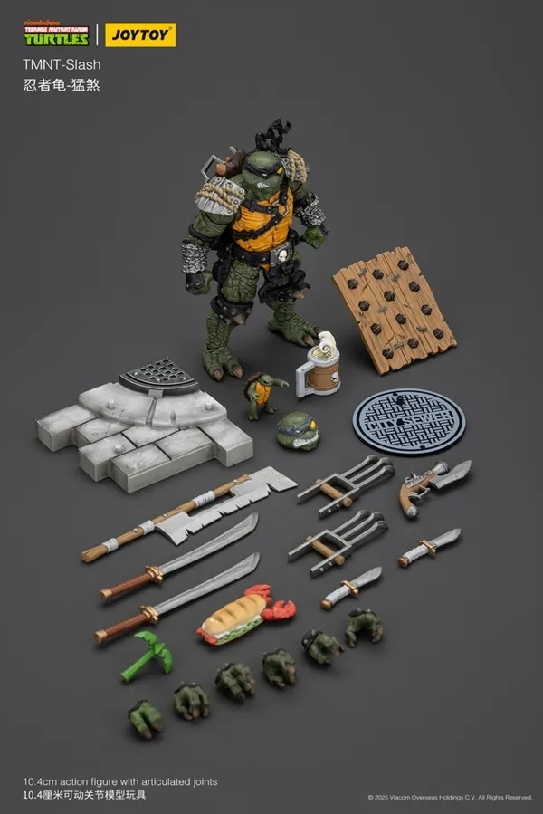 Slash 1/18 Scale | Teenage Mutant Ninja Turtles | Joy Toy