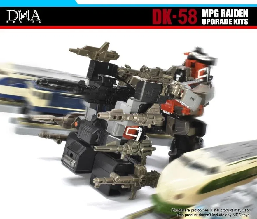 DK-58 Upgrade Kit for Transformers MPG Raiden Combiner | Dna Design | Upgrade Kit