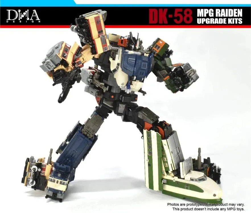 DK-58 Upgrade Kit for Transformers MPG Raiden Combiner | Dna Design | Upgrade Kit