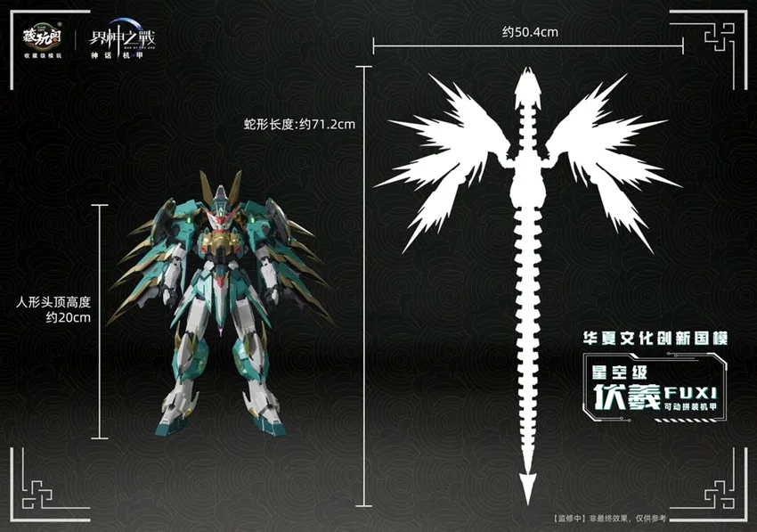 FUXI (Deluxe Edition) Starry Sky Class | CANG-TOYS War of the God