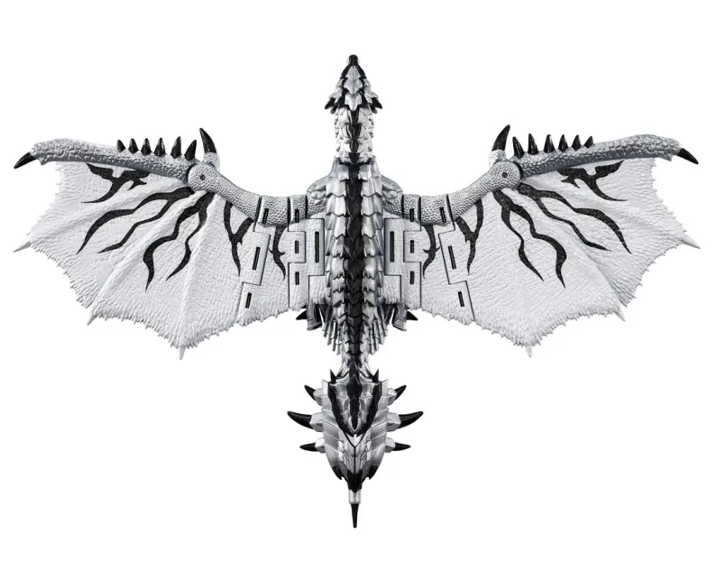 Silver Rathalos Prime Synergenex Series | Monster Hunter | Transformers T-Spark