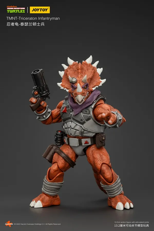 Triceraton Infantryman 1/18 Scale | Teenage Mutant Ninja Turtles | Joy Toy