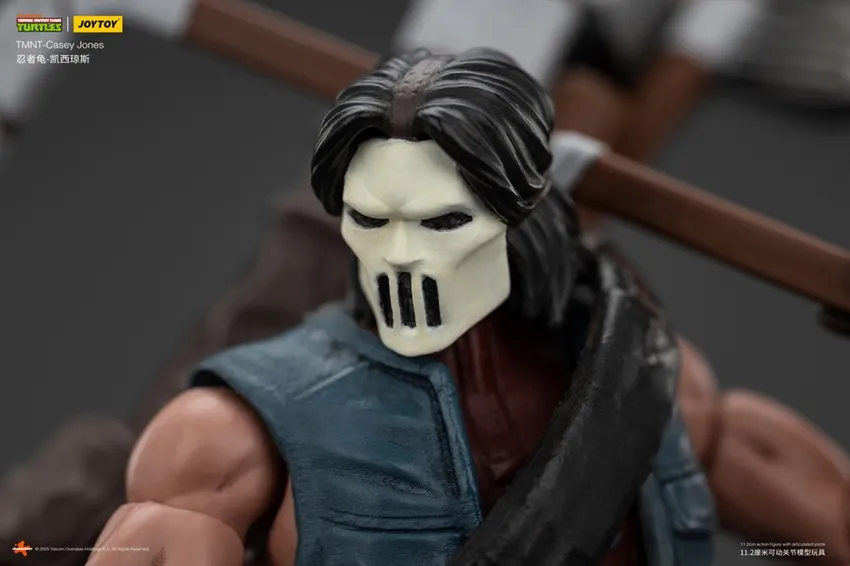 Casey Jones 1/18 Scale | Teenage Mutant Ninja Turtles | Joy Toy