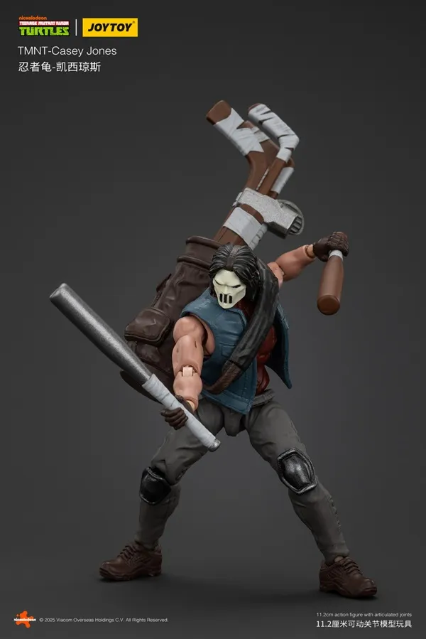 Casey Jones 1/18 Scale | Teenage Mutant Ninja Turtles | Joy Toy