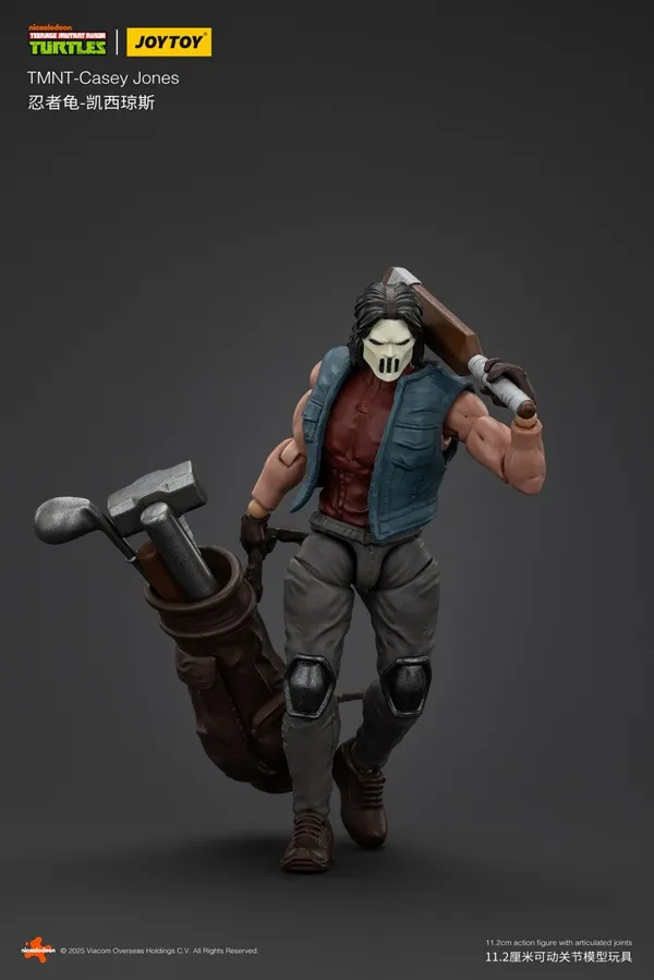 Casey Jones 1/18 Scale | Teenage Mutant Ninja Turtles | Joy Toy