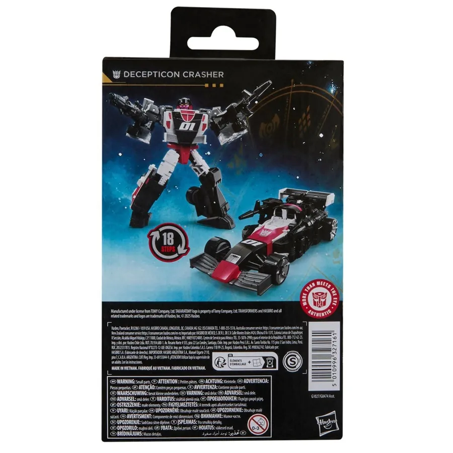Decepticon Crasher Deluxe Class | Transformers: Age of the Primes | Hasbro, Takara Tomy