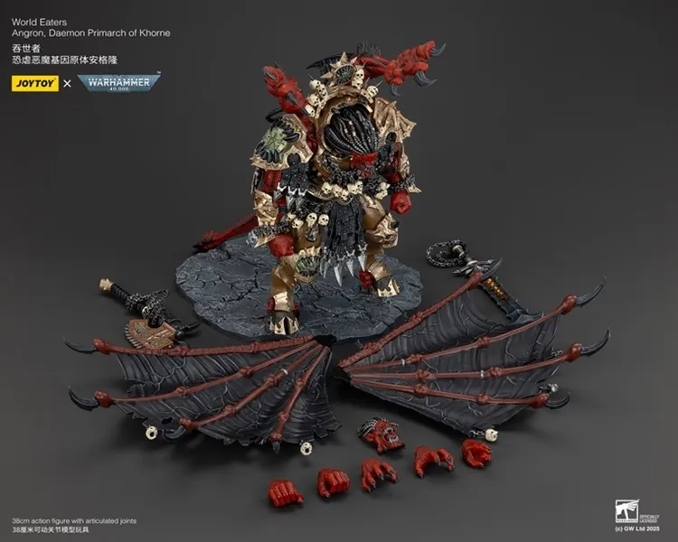 Angron, Daemon Primarch of Khorne 1/18 Scale | Warhammer 40K World Eaters | Joy Toy