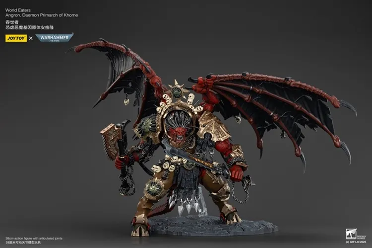 Angron, Daemon Primarch of Khorne 1/18 Scale | Warhammer 40K World Eaters | Joy Toy