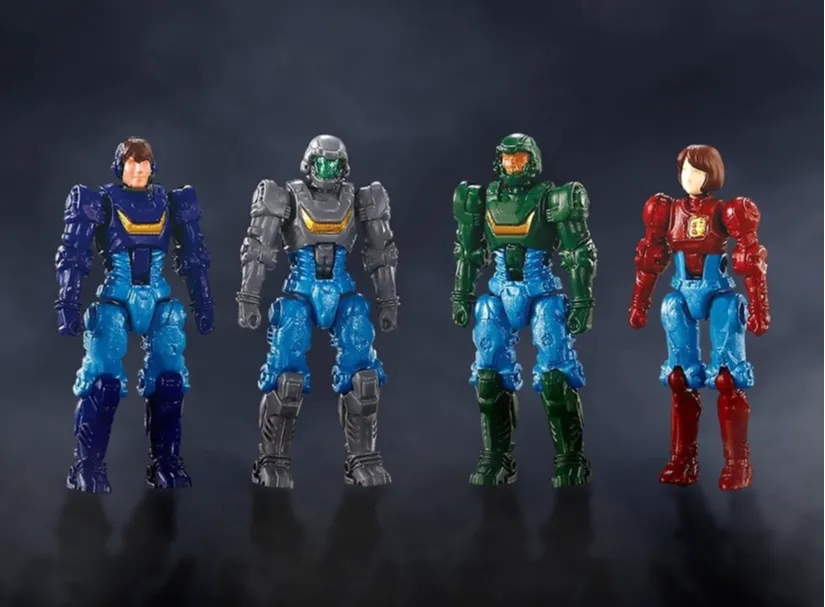 TM-35 Tactical Mover Tactical Grander Dia-Nauts Set | Diaclone Reboot