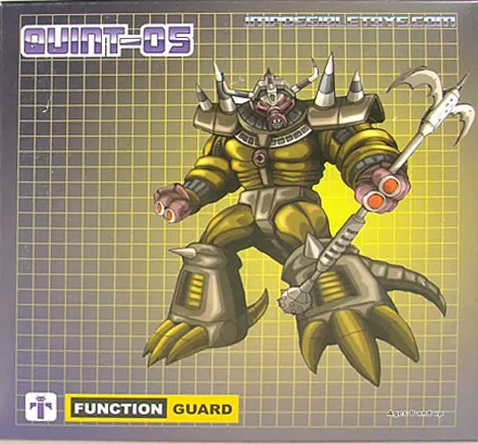 Quint-01 to Quint-05 Set of 5 | Impossible Toys