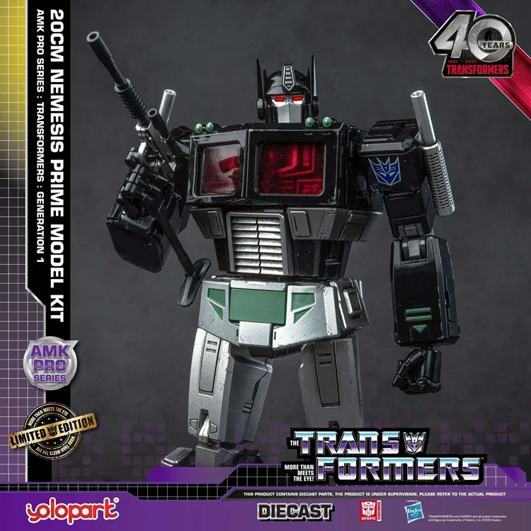 Nemesis Prime AMK Pro Series Model Kit | Transformers | Yolopark