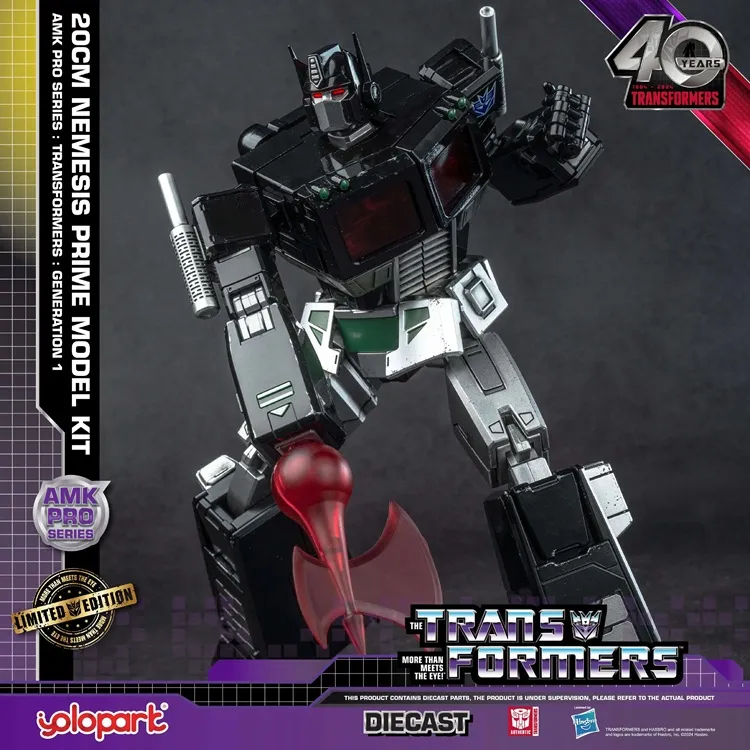 Nemesis Prime AMK Pro Series Model Kit | Transformers | Yolopark