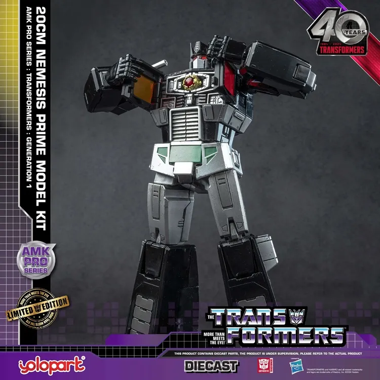 Nemesis Prime AMK Pro Series Model Kit | Transformers | Yolopark