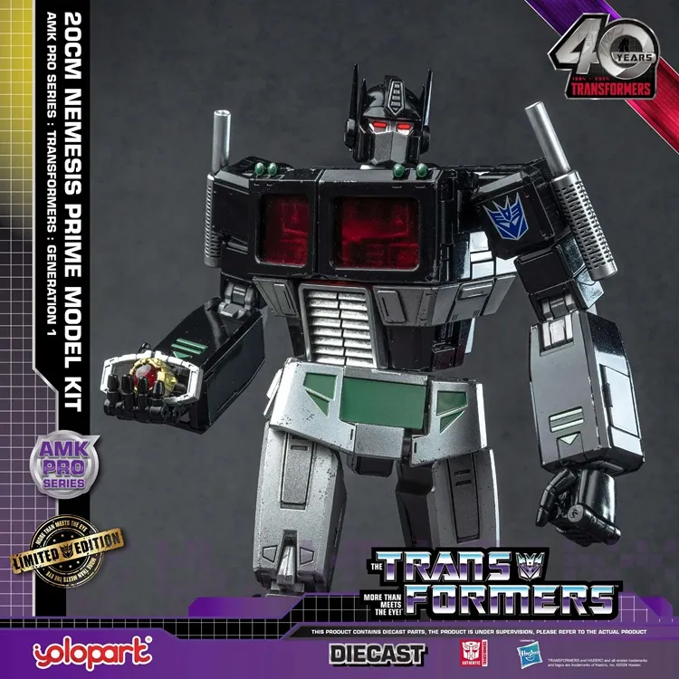 Nemesis Prime AMK Pro Series Model Kit | Transformers | Yolopark