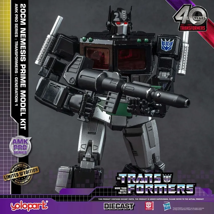 Nemesis Prime AMK Pro Series Model Kit | Transformers | Yolopark