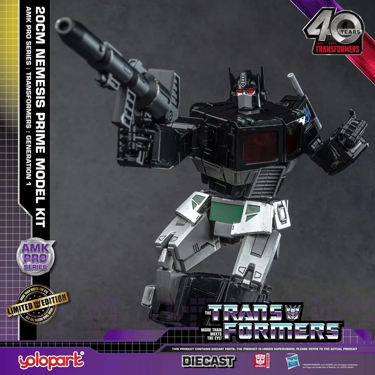 Nemesis Prime AMK Pro Series Model Kit | Transformers | Yolopark