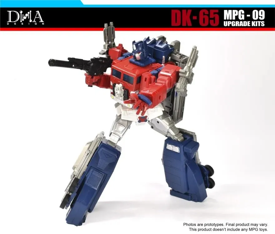 DK-65 Upgrade Kit for Transformers Masterpiece G MPG-09 Super Ginrai | Dna Design | Upgrade Kit