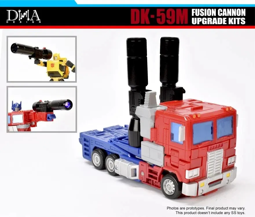 DK-59M Upgrade Kit for Transformers Studio Series 86-31 Optimus Prime | Dna Design | Upgrade Kit
