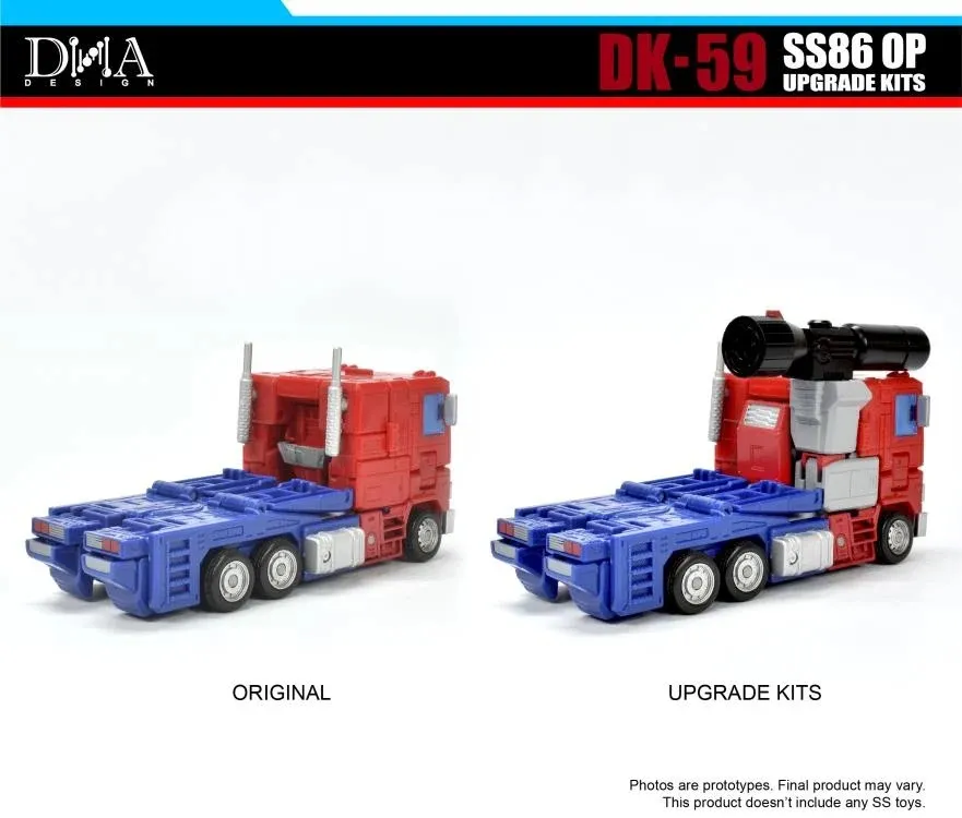 DK-59 Upgrade Kit for Transformers Studio Series 86-31 Optimus Prime | Dna Design | Upgrade Kit