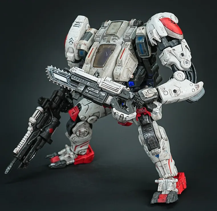DX-06 Luna Cyberius EXO-Valcrian 1/18 Scale | Mecha Project | Fresh Retro