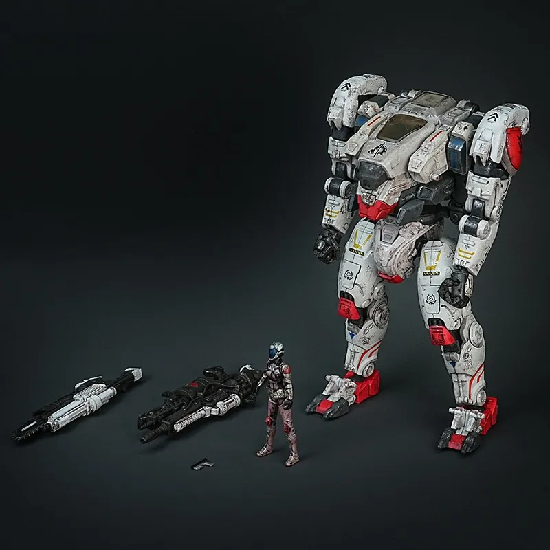 DX-06 Luna Cyberius EXO-Valcrian 1/18 Scale | Mecha Project | Fresh Retro