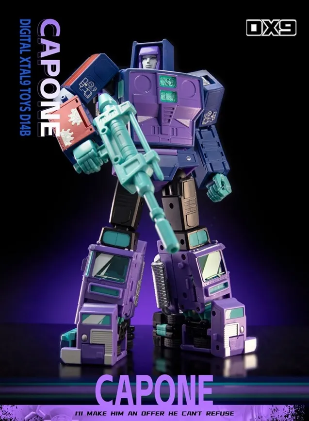 Attila Combiner Set of 5 G2 Color Version | DX9 Toys Attila Combiner