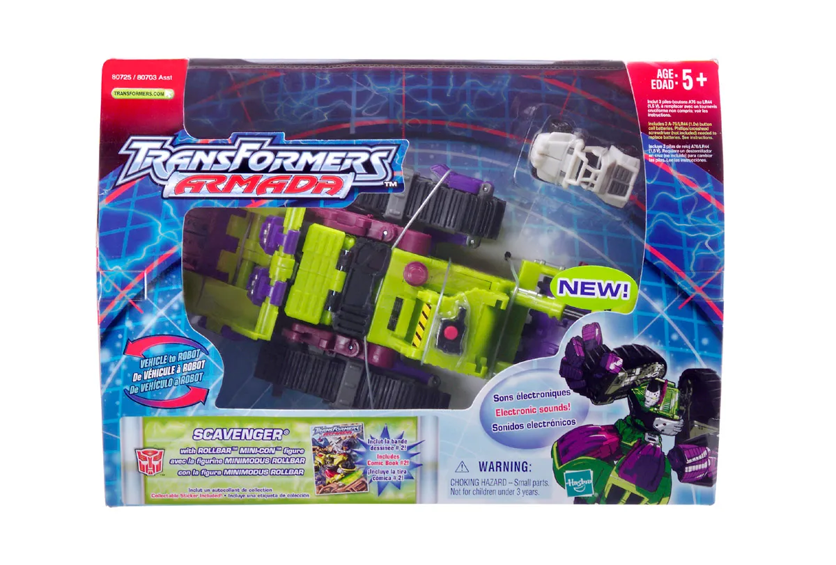 Scavenger and Rollbar Mini-Con Max-con | Transformers Armada