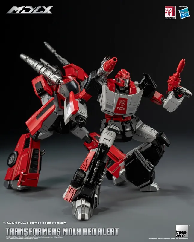 Red Alert MDLX Scale Collectible Figure | Transformers | Threezero