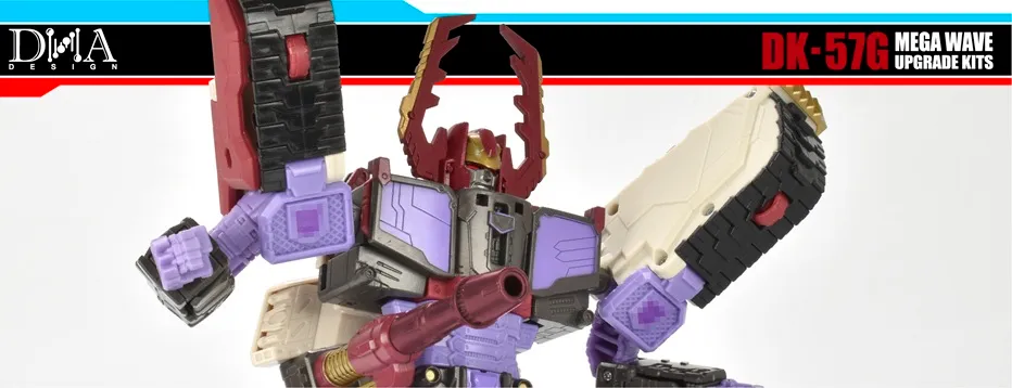 DK-57G Upgrade Kit for Transformers: Legacy United Leader Armada Universe Galvatron | DNA Design