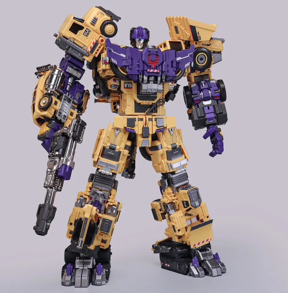Giant Legion Combiner Yellow Version Set of 6 | Heavy Duty Builder | Mecha Invasion