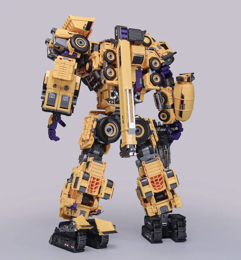 Giant Legion Combiner Yellow Version Set of 6 | Heavy Duty Builder | Mecha Invasion