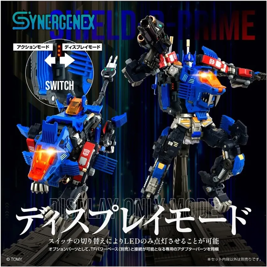 Shield-D-Prime Synergenex Series | Zoids x Diaclone | Transformers T-Spark