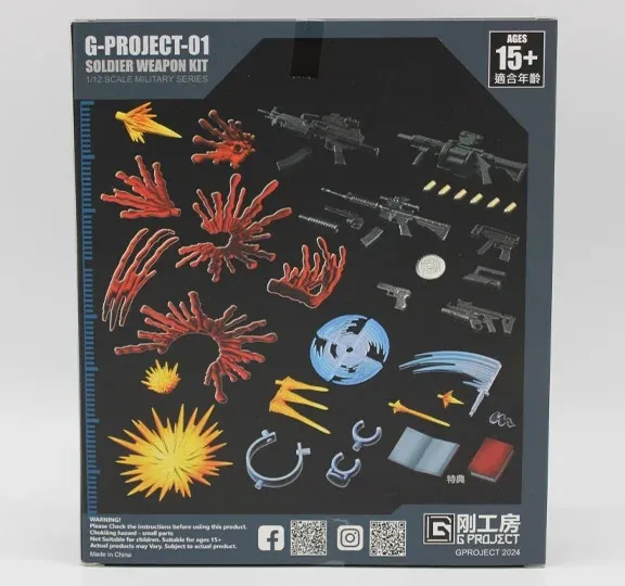 GP-01 Soldier Weapon Kit | G-Project | Upgrade Kit