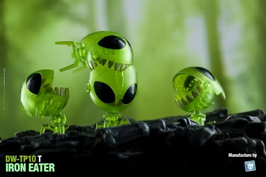 DW-TP10T Iron Eater Set of 4 Transparent Version | Dr. Wu
