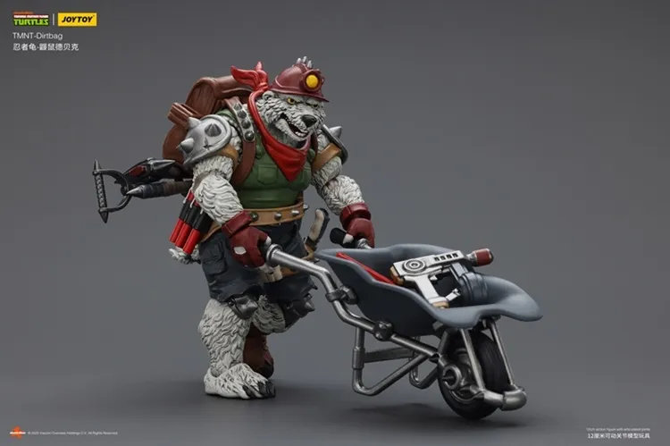 Dirtbag 1/18 Scale | Teenage Mutant Ninja Turtles | Joy Toy