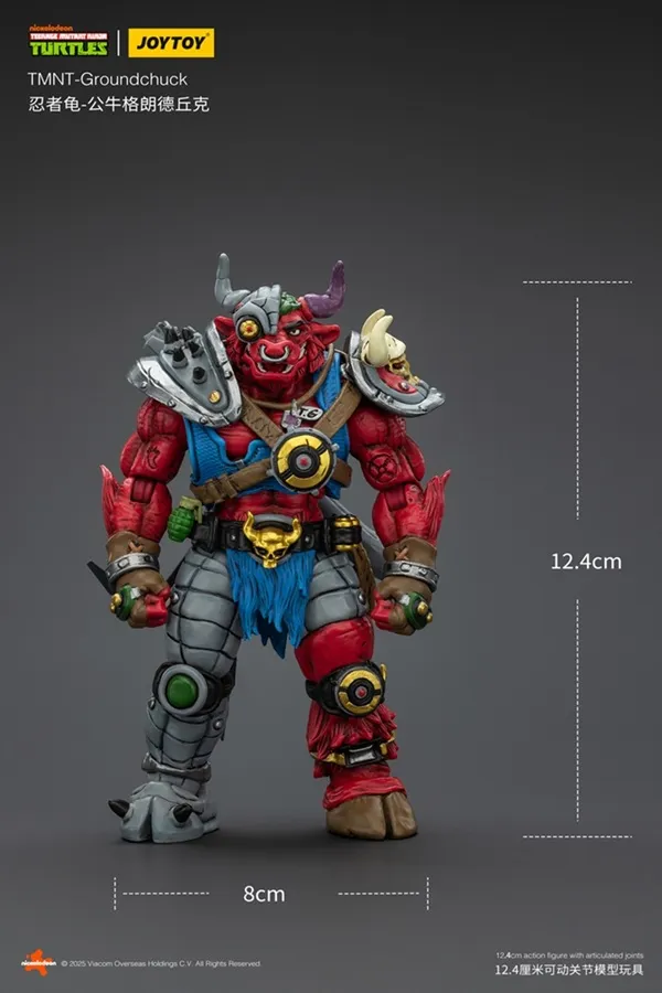 Groundchuck 1/18 Scale | Teenage Mutant Ninja Turtles | Joy Toy
