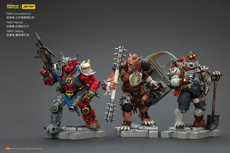 Groundchuck 1/18 Scale | Teenage Mutant Ninja Turtles | Joy Toy