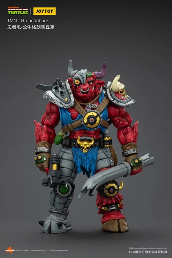 Groundchuck 1/18 Scale | Teenage Mutant Ninja Turtles | Joy Toy
