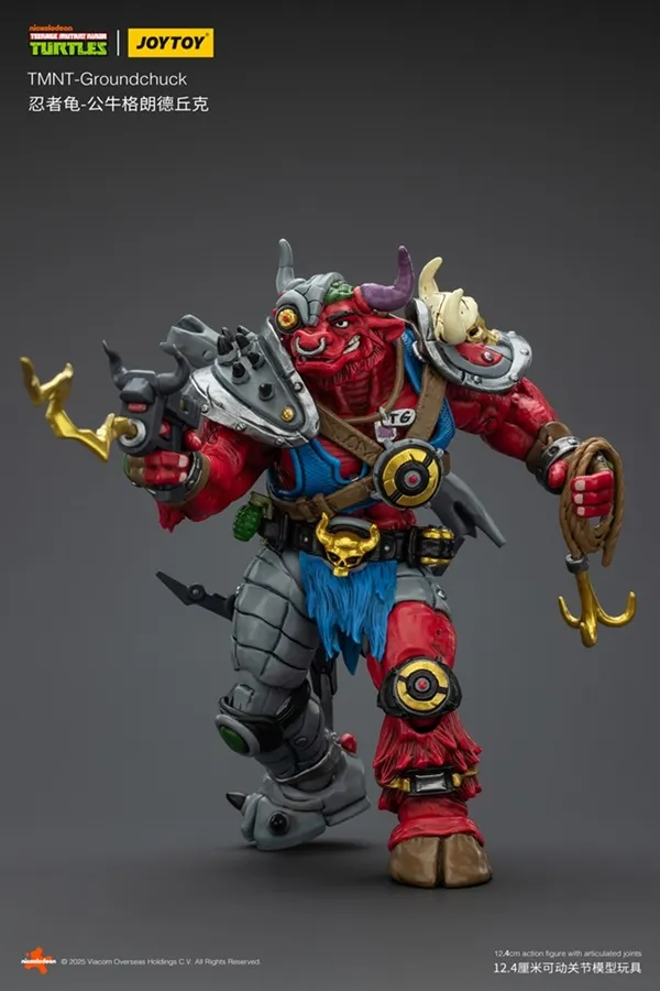 Groundchuck 1/18 Scale | Teenage Mutant Ninja Turtles | Joy Toy